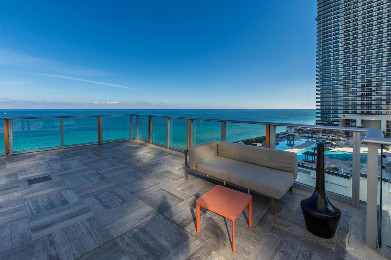 Seashore Resort - 2 Bedroom Right On The Beach Direct Ocean-View With Amenities On The Rooftop Голливуд Экстерьер фото